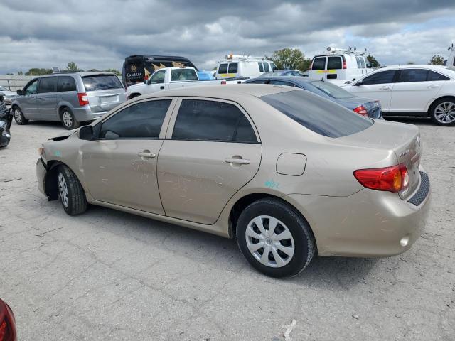 1NXBU4EE7AZ271345 - 2010 TOYOTA COROLLA BASE GOLD photo 2