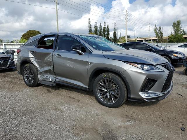 2T2YZMDA6NC318801 - 2022 LEXUS RX 350 F-SPORT SILVER photo 4