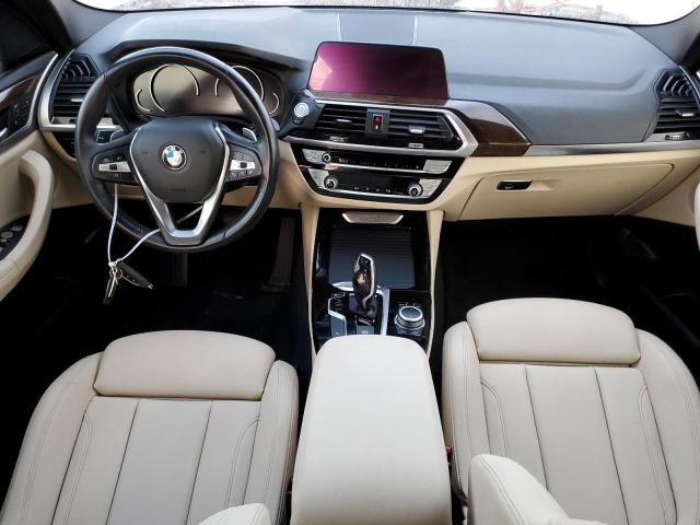 5UXTY3C07M9F07323 - 2021 BMW X3 SDRIVE30I Ақ фото 8
