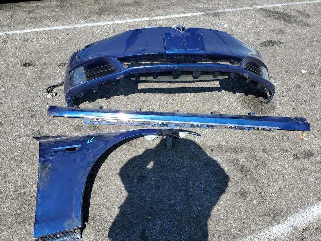 5YJSA1E21HF178650 - 2017 TESLA MODEL S ლურჯი ფოტო 12