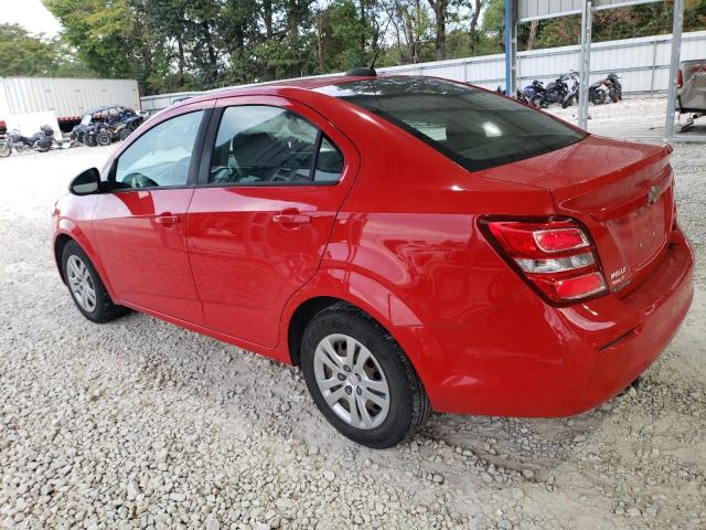 1G1JB5SH0J4110645 - 2018 CHEVROLET SONIC LS RED photo 2