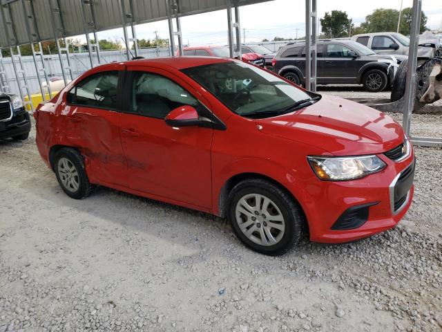 1G1JB5SH0J4110645 - 2018 CHEVROLET SONIC LS RED photo 4