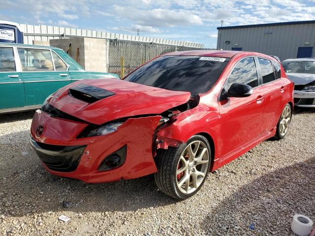 JM1BL1L39C1543745 - 2012 MAZDA SPEED 3 RED photo 1
