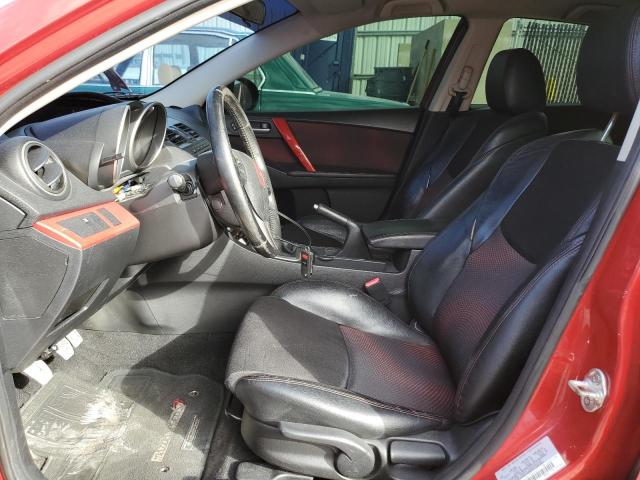 JM1BL1L39C1543745 - 2012 MAZDA SPEED 3 RED photo 7
