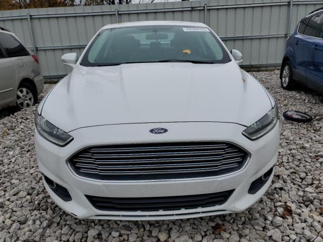 3FA6P0LU3ER267330 - 2014 FORD FUSION SE HYBRID WHITE photo 5