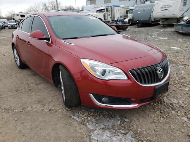 2G4GN5EX1F9125795 - 2015 BUICK REGAL PREMIUM RED photo 1