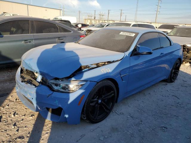 WBS3U9C57FP967856 - 2015 BMW M4 BLUE photo 1