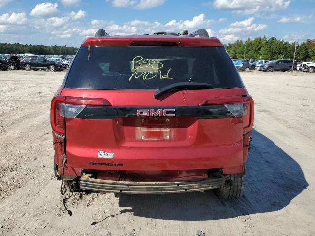 1GKKNML49NZ130947 - 2022 GMC ACADIA SLT RED photo 6