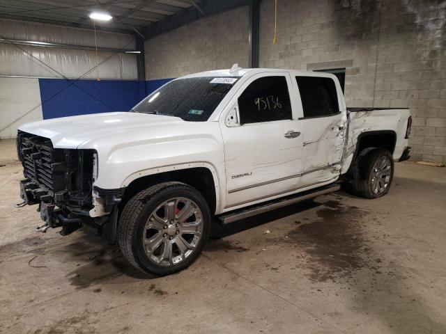 3GTU2PEJ1JG143767 - 2018 GMC SIERRA K1500 DENALI WHITE photo 1