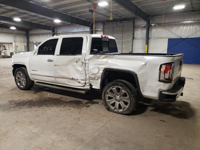 3GTU2PEJ1JG143767 - 2018 GMC SIERRA K1500 DENALI WHITE photo 2