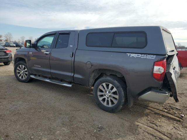 5TFUY5F18GX497968 - 2016 TOYOTA TUNDRA DOUBLE CAB SR/SR5 GRAY photo 2