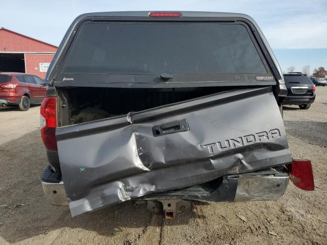 5TFUY5F18GX497968 - 2016 TOYOTA TUNDRA DOUBLE CAB SR/SR5 GRAY photo 6