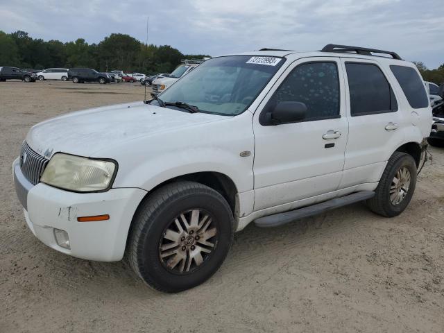 4M2YU56126KJ02878 - 2006 MERCURY MARINER WHITE photo 1