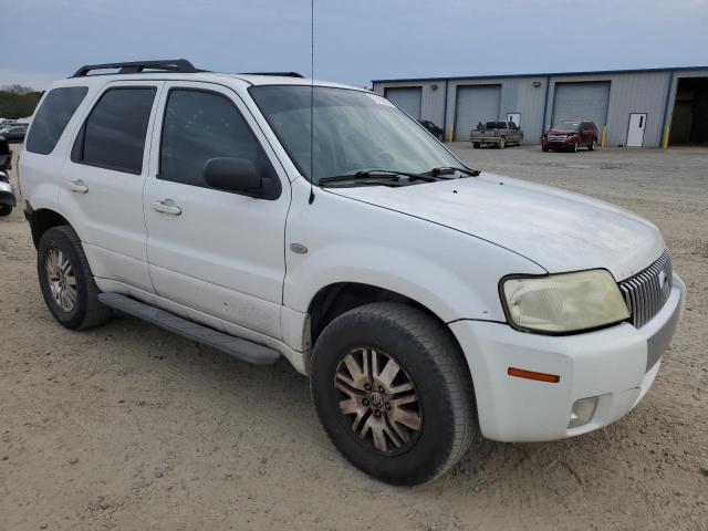 4M2YU56126KJ02878 - 2006 MERCURY MARINER WHITE photo 4