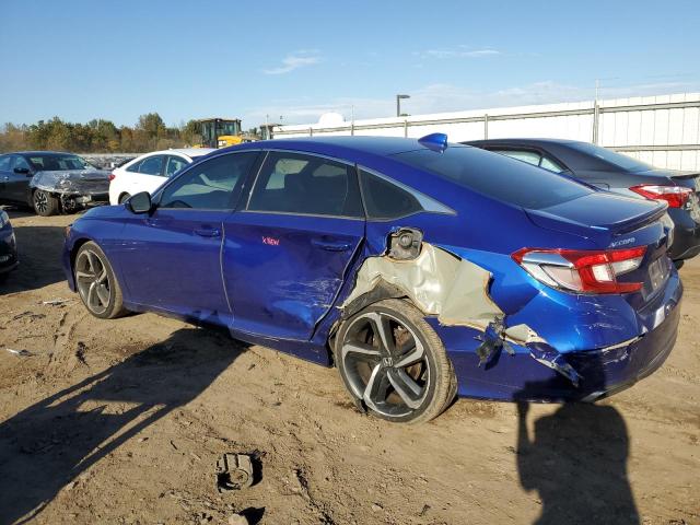 1HGCV1F38JA152207 - 2018 HONDA ACCORD SPORT BLUE photo 2