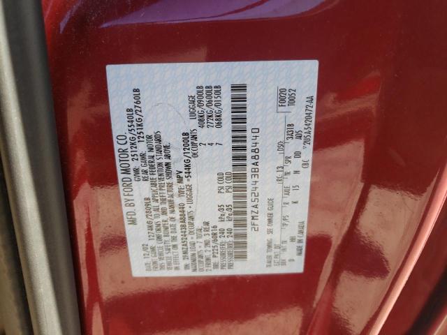 2FMZA52443BA88440 - 2003 FORD WINDSTAR SE RED photo 13