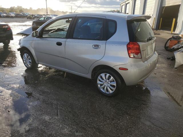 KL1TD66628B082627 - 2008 CHEVROLET AVEO BASE Gümüş foto 2