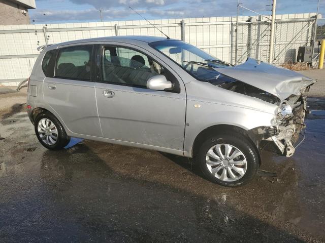 KL1TD66628B082627 - 2008 CHEVROLET AVEO BASE Gümüş foto 4