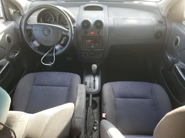 KL1TD66628B082627 - 2008 CHEVROLET AVEO BASE Gümüş foto 8