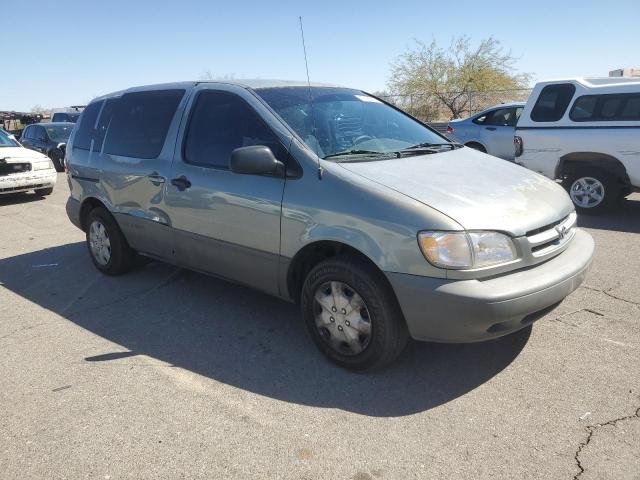 4T3GF19C9YU272554 - 2000 TOYOTA SIENNA CE GRAY photo 4