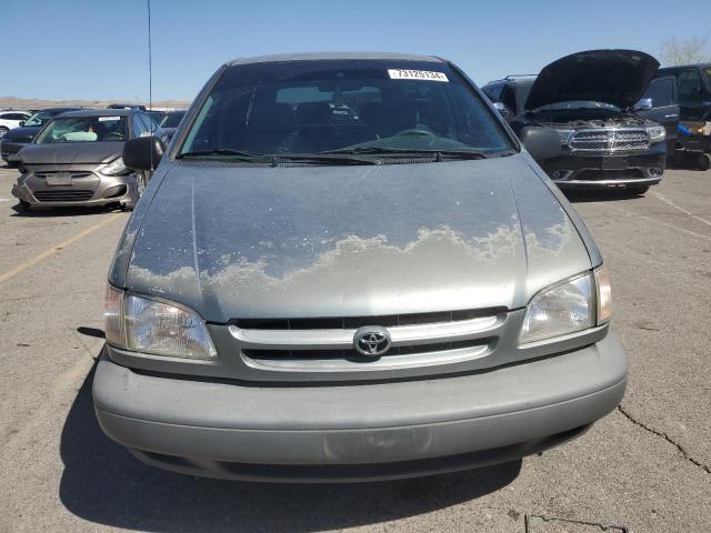 4T3GF19C9YU272554 - 2000 TOYOTA SIENNA CE GRAY photo 5