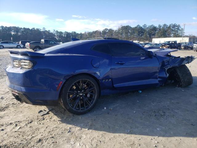 1G1FK1R60K0135671 - 2019 CHEVROLET CAMARO ZL1 BLUE photo 3