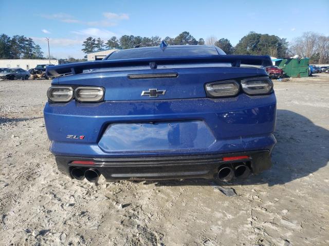 1G1FK1R60K0135671 - 2019 CHEVROLET CAMARO ZL1 BLUE photo 6