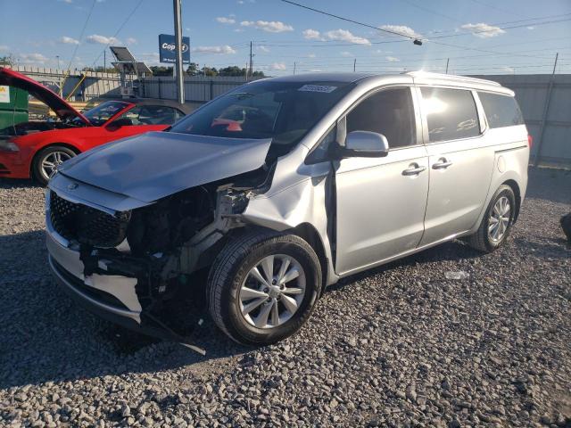 KNDMB5C19G6214604 - 2016 KIA SEDONA LX SILVER photo 1