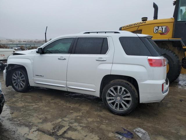 2GKFLRE31G6345729 - 2016 GMC TERRAIN DENALI WHITE photo 2