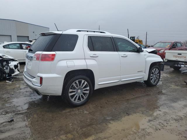 2GKFLRE31G6345729 - 2016 GMC TERRAIN DENALI WHITE photo 3