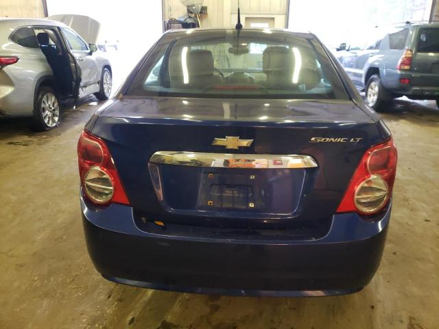 1G1JC5SH0D4131433 - 2013 CHEVROLET SONIC LT BLUE photo 6