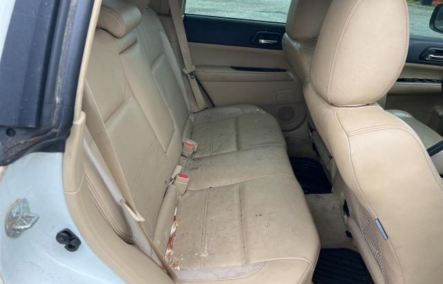 JF1SG67626H734155 - 2006 SUBARU FORESTER 2.5X LL BEAN WHITE photo 6