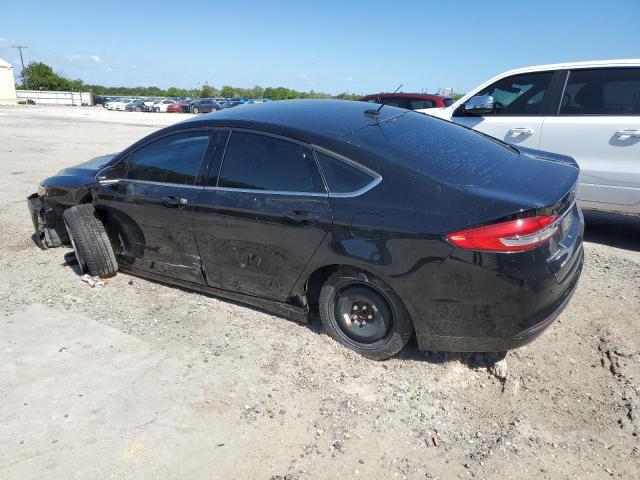 3FA6P0HD3HR311968 - 2017 FORD FUSION SE BLACK photo 2