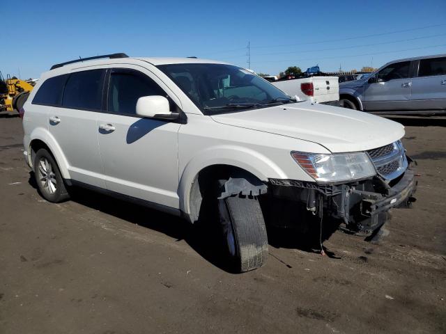 3C4PDDBG5FT574545 - 2015 DODGE JOURNEY SXT WHITE photo 4