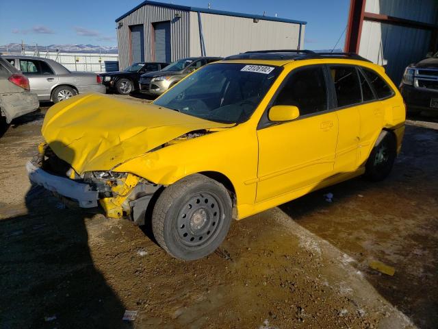 JM1BJ246121523122 - 2002 MAZDA PROTEGE PR5 YELLOW photo 1