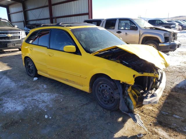 JM1BJ246121523122 - 2002 MAZDA PROTEGE PR5 黄色 照片 4