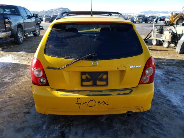 JM1BJ246121523122 - 2002 MAZDA PROTEGE PR5 黄色 照片 6