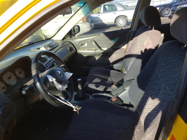 JM1BJ246121523122 - 2002 MAZDA PROTEGE PR5 黄色 照片 7