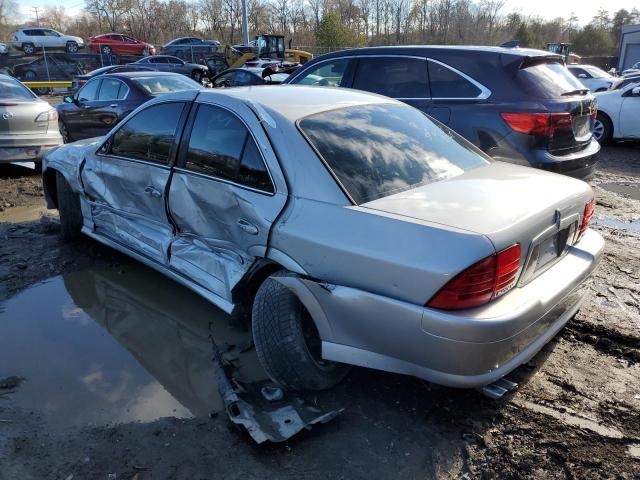 1LNHM87A02Y692250 - 2002 LINCOLN LS Gümüş foto 2