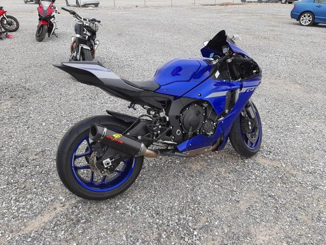 JYARN66Y7MA000596 - 2021 YAMAHA YZFR1 BLUE photo 4