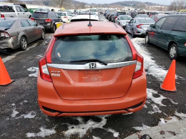 3HGGK5H82KM722989 - 2019 HONDA FIT EX ORANGE photo 6