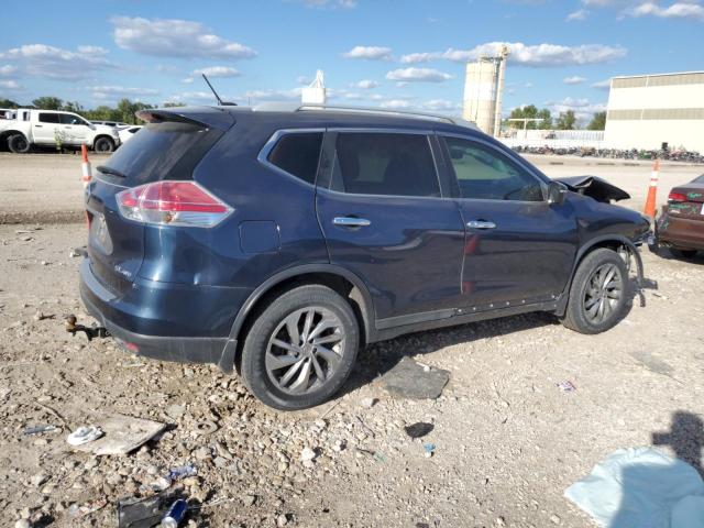 5N1AT2MV9FC787529 - 2015 NISSAN ROGUE S BLUE photo 3