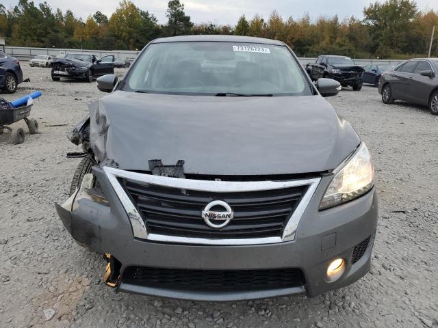 3N1AB7AP5FY323142 - 2015 NISSAN SENTRA S GRAY photo 5