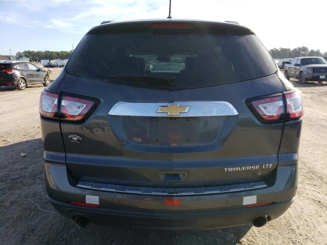 1GNKRLKD9DJ114246 - 2013 CHEVROLET TRAVERSE LTZ GRAY photo 6