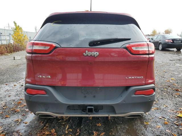 1C4PJMDS4HW565746 - 2017 JEEP CHEROKEE LIMITED RED photo 6