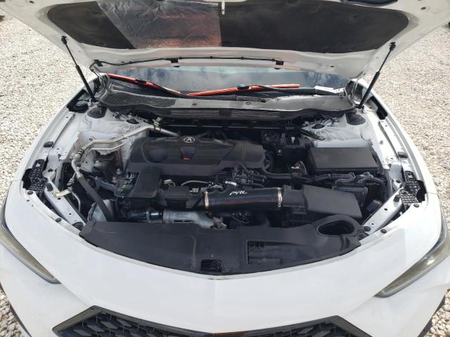 19UUB6F57NA003692 - 2022 ACURA TLX TECH A WHITE photo 11