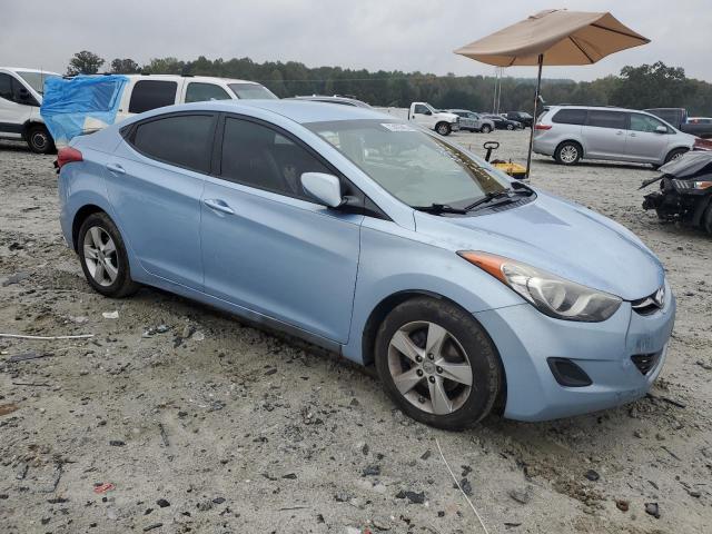 KMHDH4AE9BU097444 - 2011 HYUNDAI ELANTRA GLS BLUE photo 4