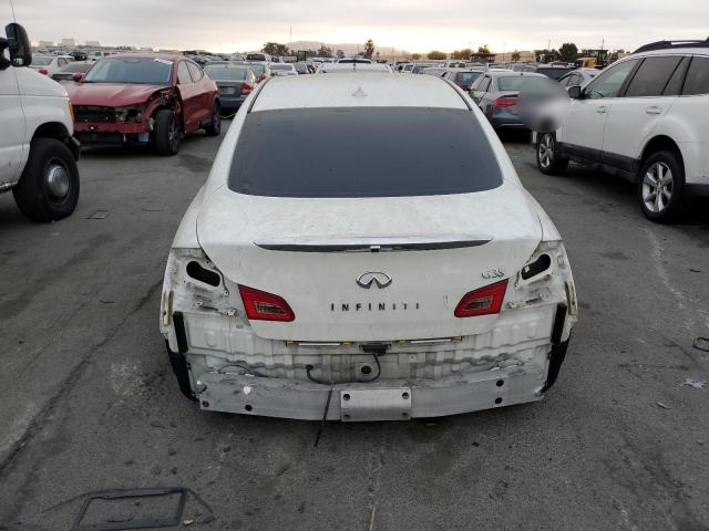 JNKBV61E17M719444 - 2007 INFINITI G35 WHITE photo 6