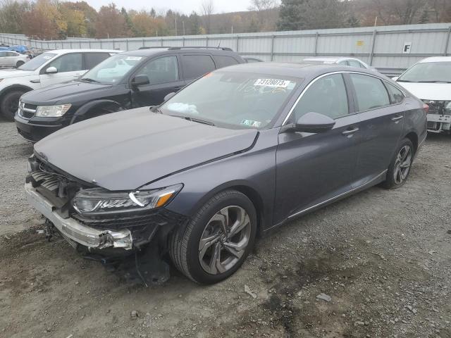 1HGCV1F5XJA112552 - 2018 HONDA ACCORD EXL CHARCOAL photo 1