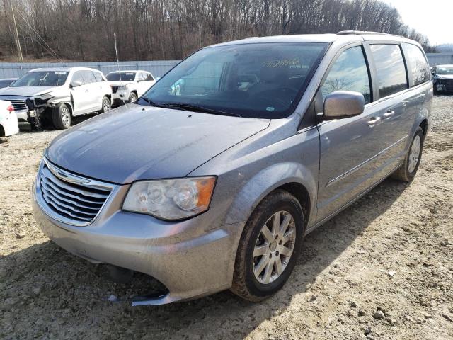 2C4RC1BG0DR649954 - 2013 CHRYSLER TOWN & COU TOURING ვერცხლისფერი ფოტო 1